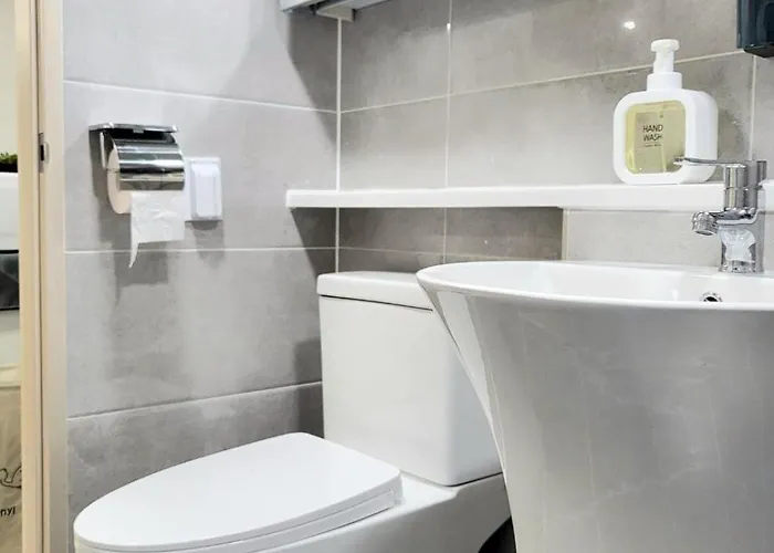 아파트 Moon House In #quiet #airport Transport Nearby#1 Min To Line2 Nakseongdae Subway *
