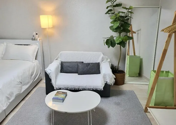 Moon House In #quiet #airport Transport Nearby#1 Min To Line2 Nakseongdae Subway