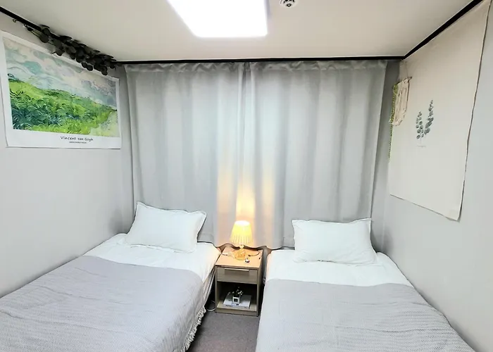 아파트 Moon House In #quiet #airport Transport Nearby#1 Min To Line2 Nakseongdae Subway *